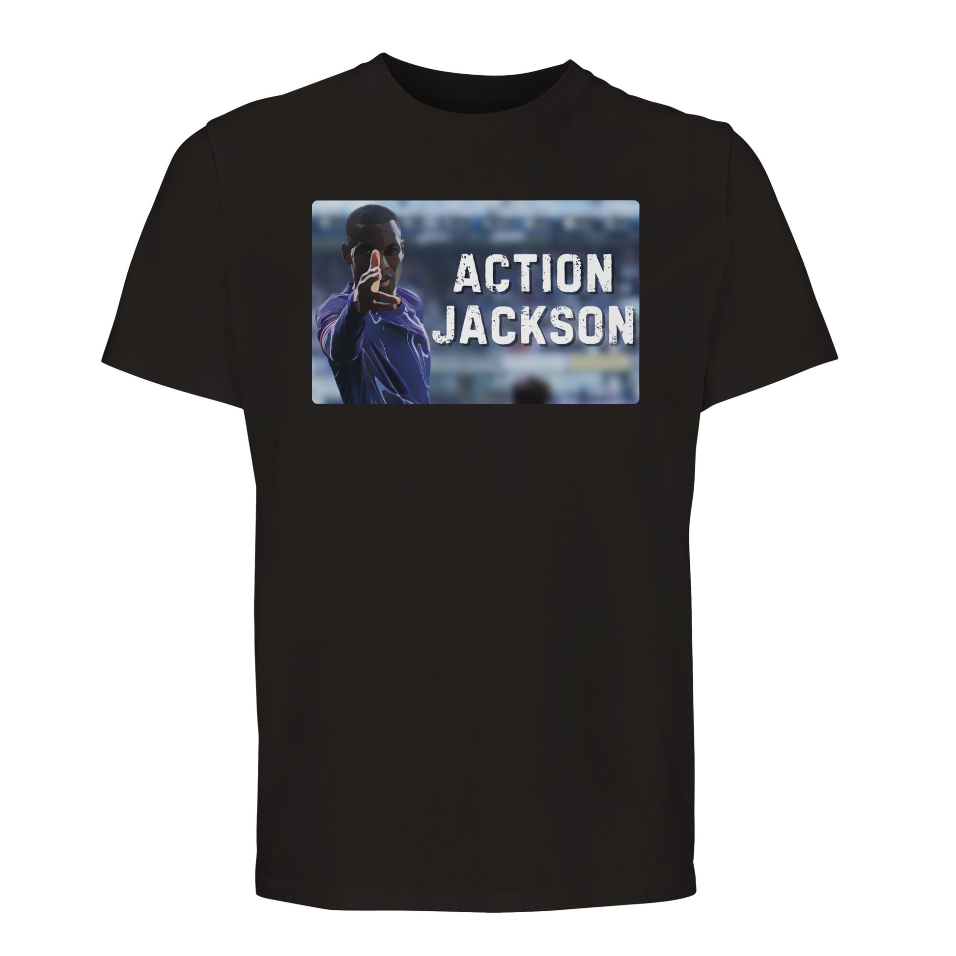 action jackson black t-shirt