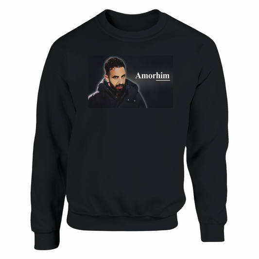 amorhim black sweatshirt