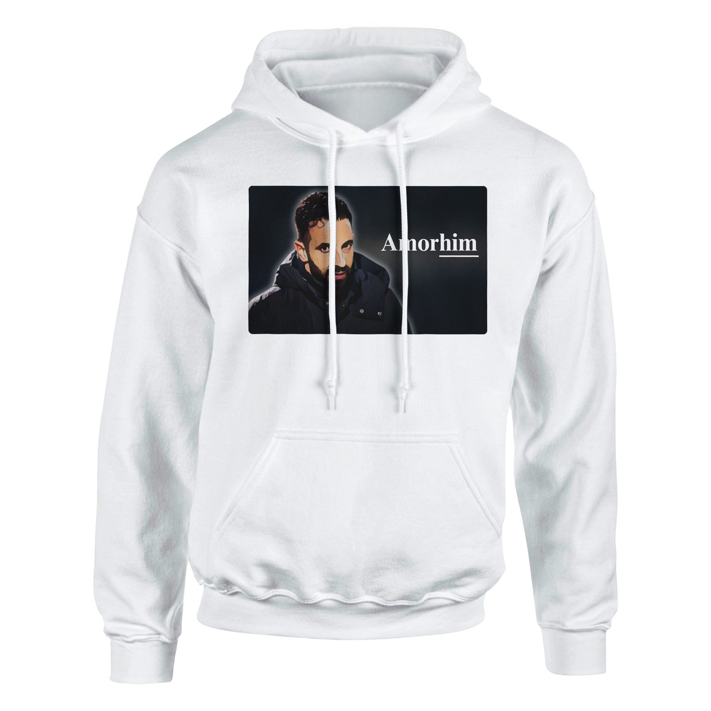 amorhim white hoodie