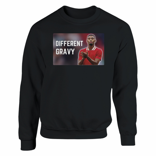 different gravy black sweatshirt