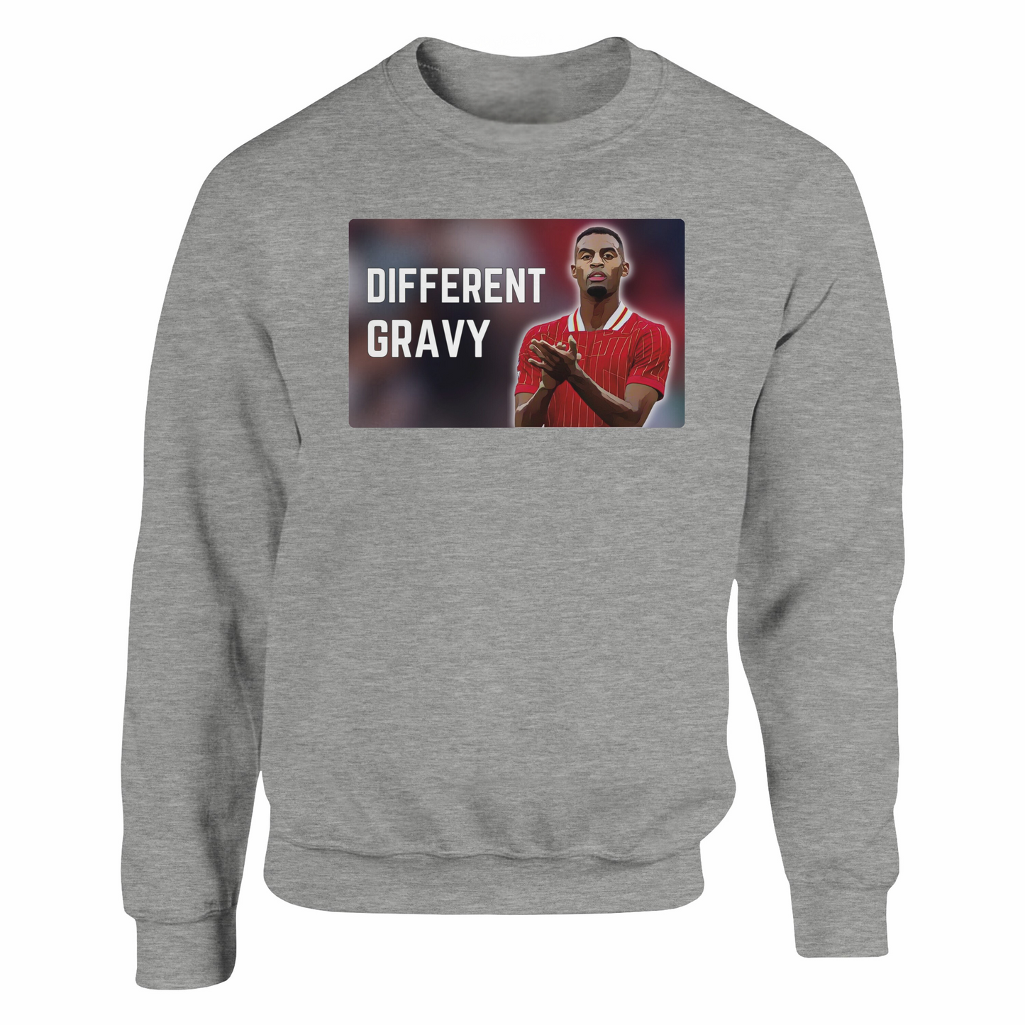 different gravy grey sweatshirt