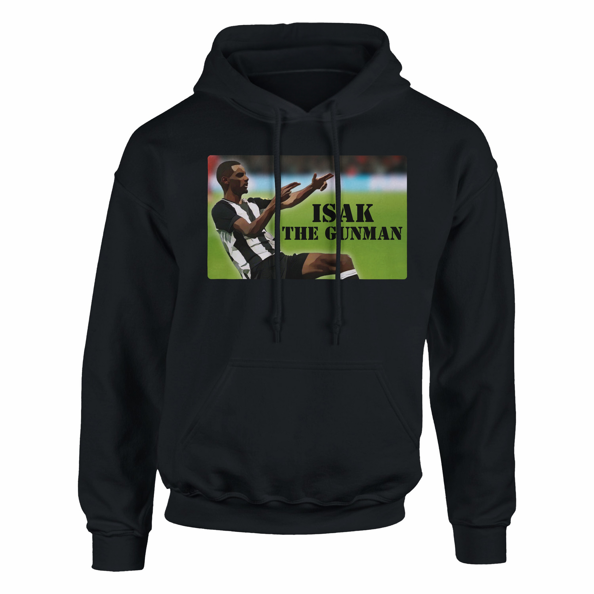 isak the gunman black hoodie