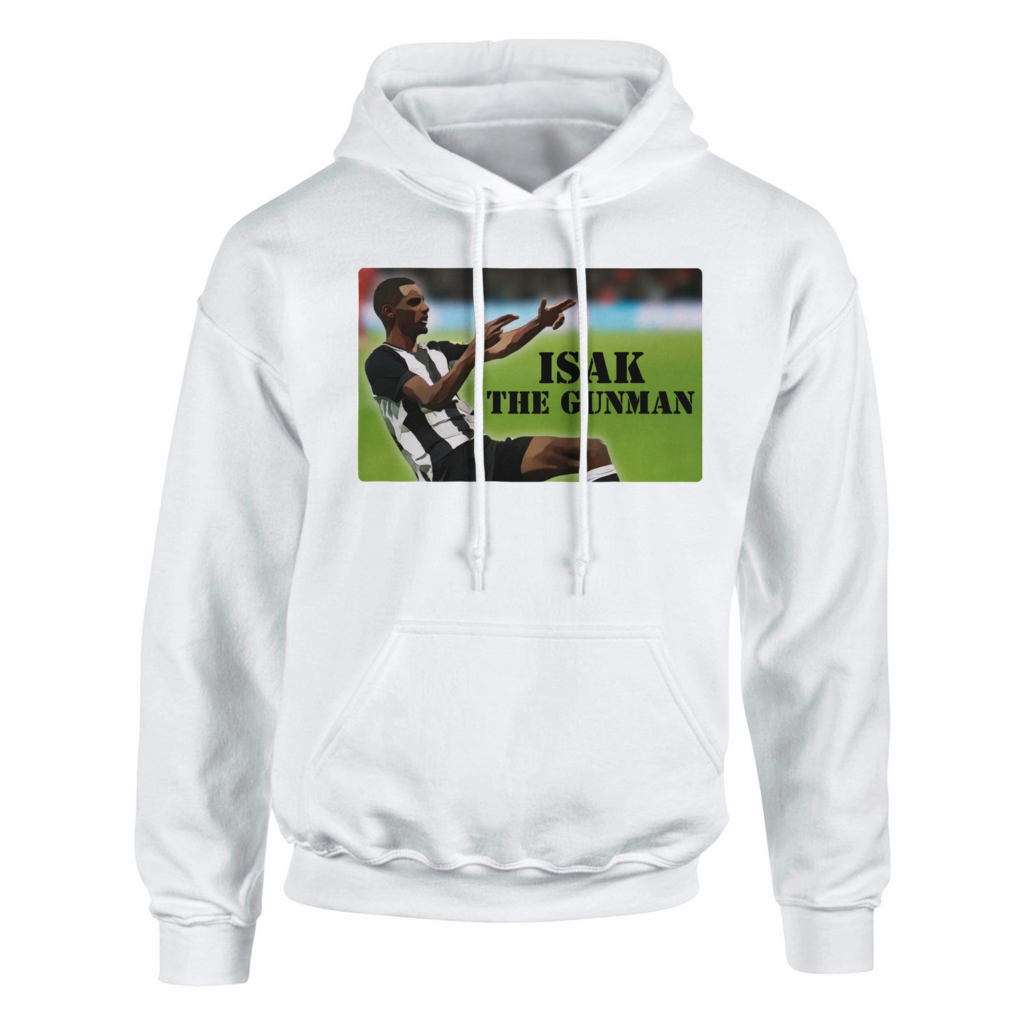 isak the gunman white hoodie