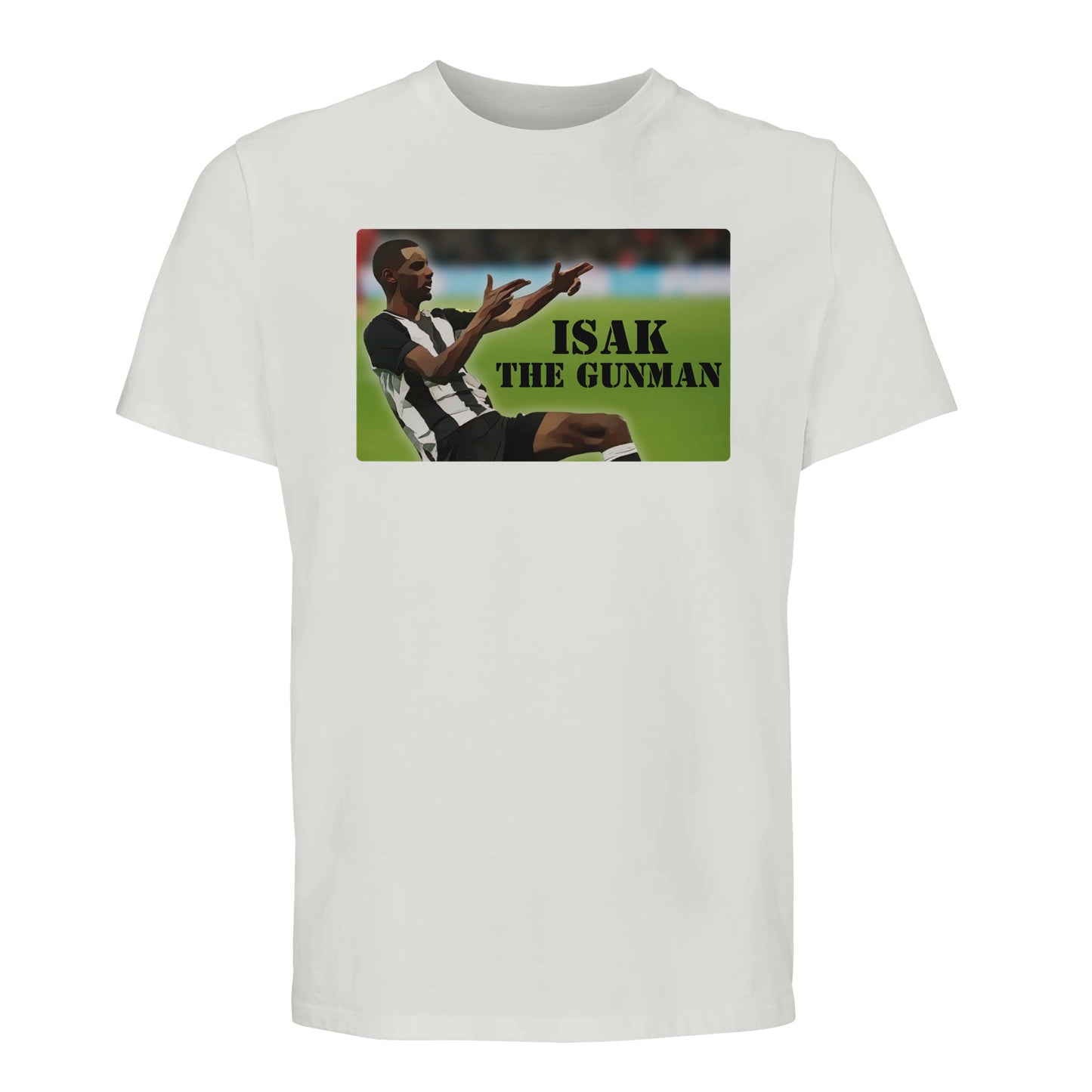 isak the gunman white t-shirt 