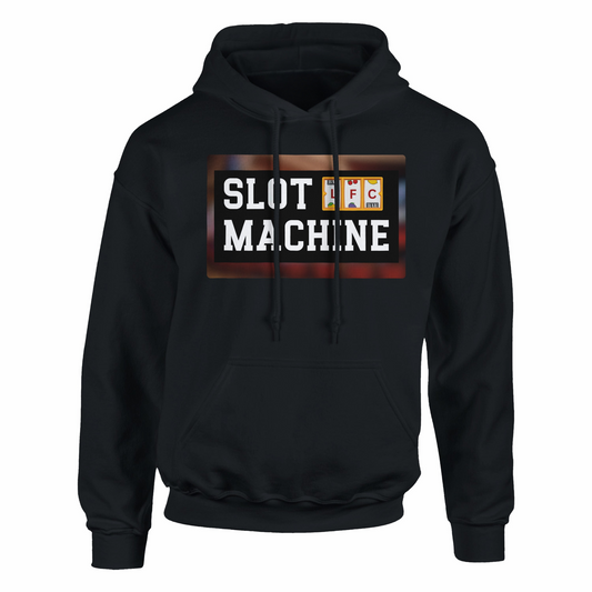 slot machine black hoodie