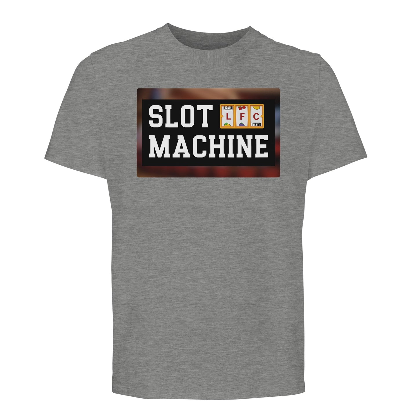 slot machine grey t-shirt