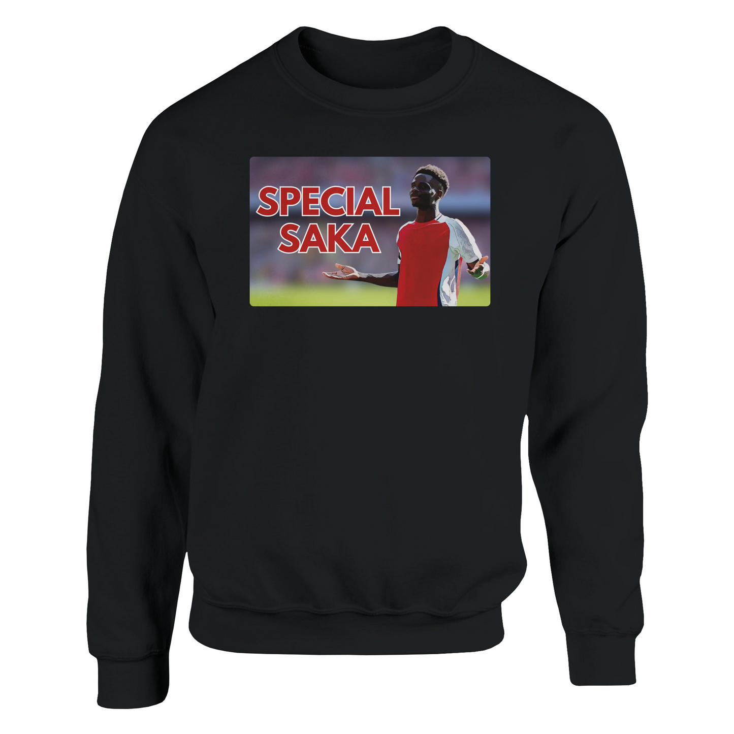 special saka black sweatshirt