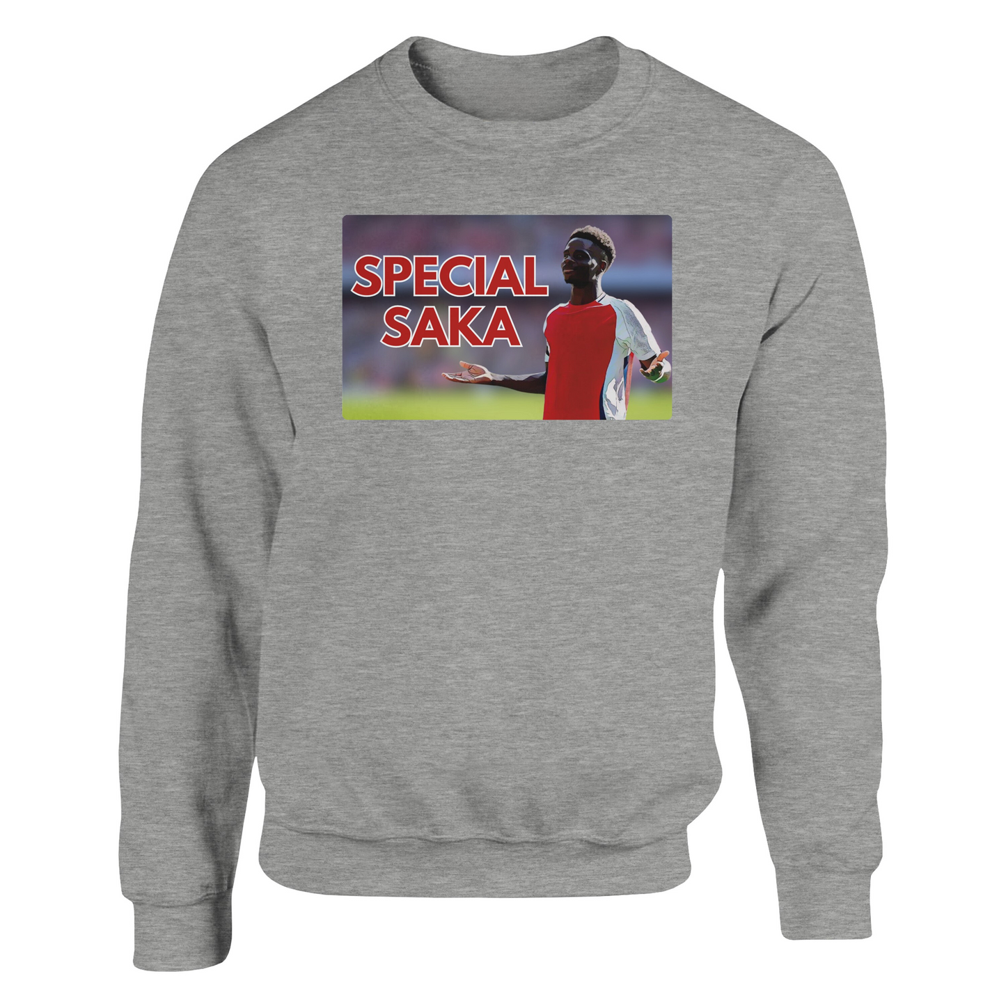 special saka grey sweatshirt